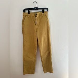 Yellow Madewell Pants
